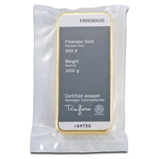 1 Kilogram Złota Sztabka | Różni Producenci | LBMA