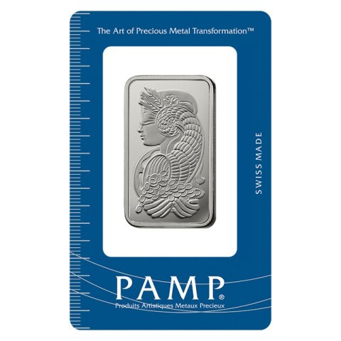 1-Uncjowa Platynowa Sztabka PAMP Fortuna