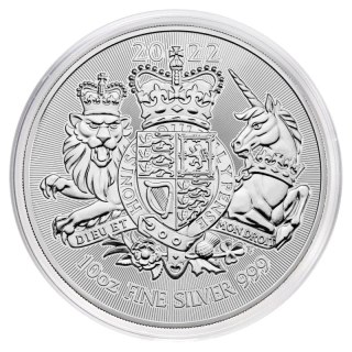 10 oz Uncja Królewska Armia Srebrna Moneta | 2022
