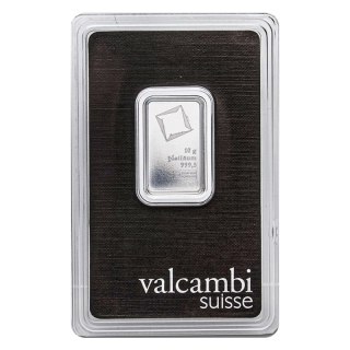 10g Platynowa Sztabka | Valcambi