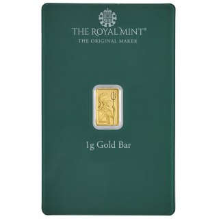 1g Złota Sztabka | Wesołych Świąt | The Royal Mint