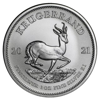 1 Uncja Krugerrand Srebrna Moneta | 2021