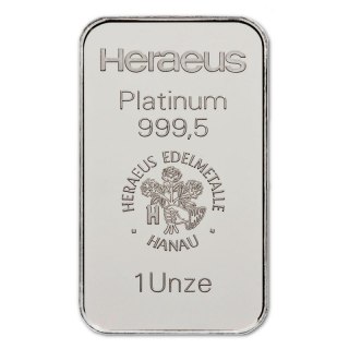 1 Uncja Platynowa Sztabka | Różni Producenci