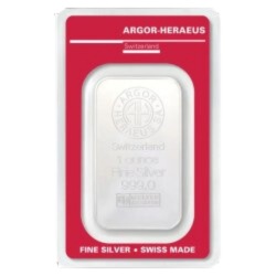 1 oz Srebrna Sztabka | Argor-Heraeus