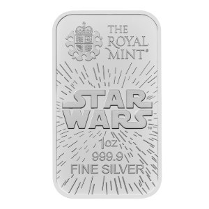 1 oz Star Wars Light Side Srebrna Sztabka | The Royal Mint