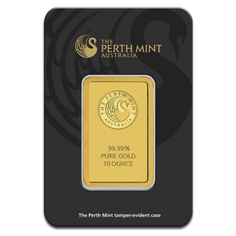 10 Uncji Złota Sztabka | Perth Mint