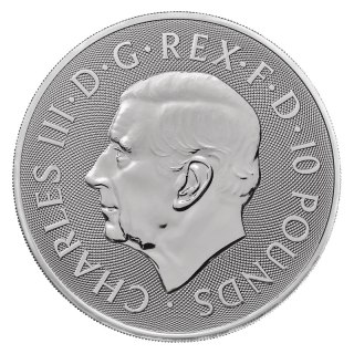 10 oz Król Artur Mity i Legendy Srebrna Moneta | 2024