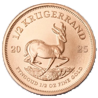 1/2 oz Krugerrand Złota Moneta | 2025