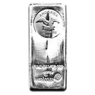 5 Kilo Andorra Coinbar | Silver | Umicore