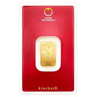 5g Sztabka złota | Mennica Austriacka | Kinebar