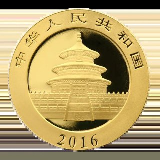 8g China Panda | Złoto | Mieszane Roczniki