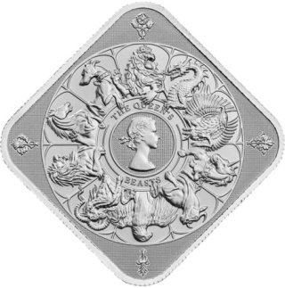 1 oz Bestie Królowej Completer Srebrna Sztabka | The Royal Mint