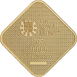 1 oz Bestie Królowej Completer Sztabka Złota | Royal Mint