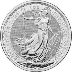 1 oz Britannia Karol III Srebrna Moneta | 2026