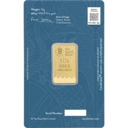 10g Britannia Sztabka Złota | Royal Mint