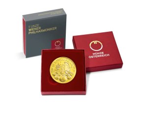 1/10 oz Vienna Philharmonic Case | Christmas Design