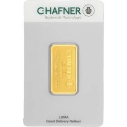 1/2 oz złota sztabka C.Hafner w blisterze z certyfikatem