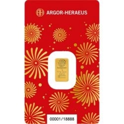 1g Rok Konia Złota Sztabka | Argor-Heraeus | 2026