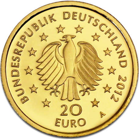 20 Euro German Forest Świerk 2012 – złota moneta