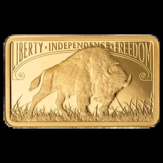5g Sztabka złota | PAMP Fortuna | American Buffalo