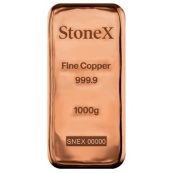 1 Kilo Copper Bar | StoneX