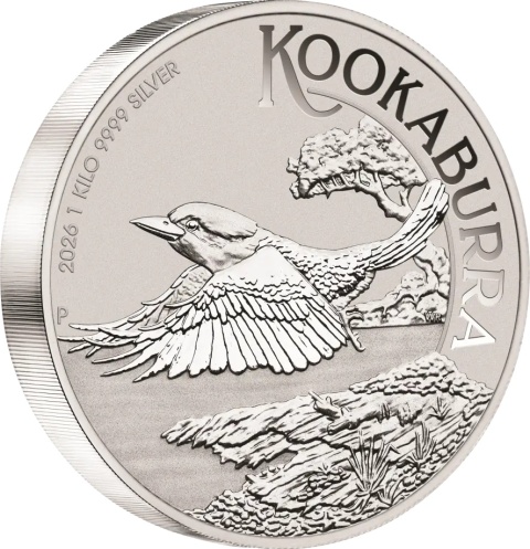 1 kg Kookaburra Silver Coin | 2026