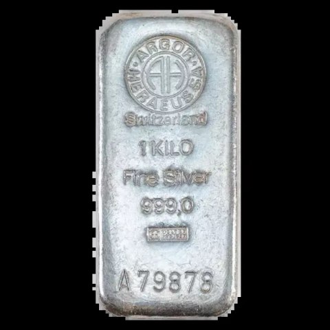 1 kg Silver Bar | Argor-Heraeus