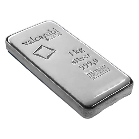 1 kg Silver Bar | Valcambi