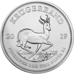 1 oz Krugerrand Silver Coin | Mixed Years