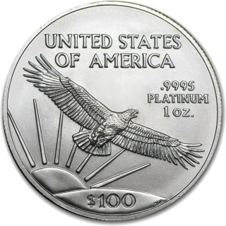 1 oz American Platinum Eagle Coin Mixed Years
