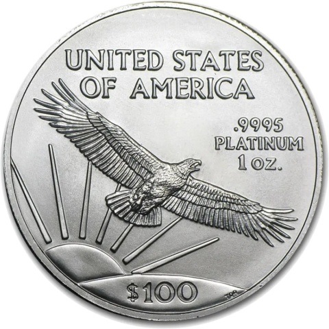 1 oz American Platinum Eagle Coin Mixed Years