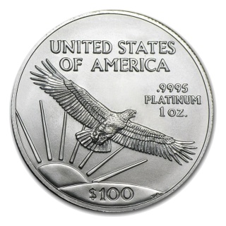 1 oz American Platinum Eagle Coin Mixed Years