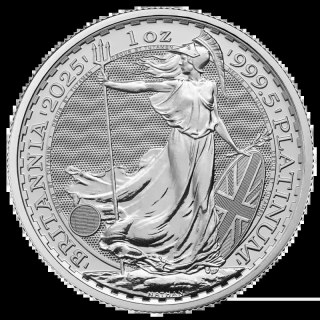 1 oz Britannia Charles III Platinum Coin | 2025