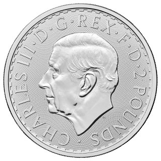 1 oz Britannia Silver Coin | King Charles III | 2026