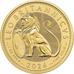 1 oz Brytyjski Lew Złota Moneta | 2026