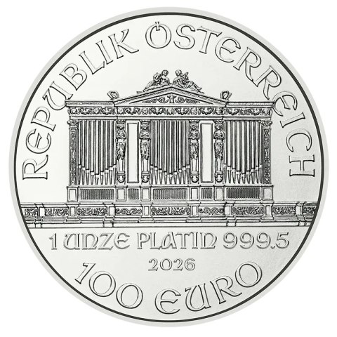 1 oz Vienna Philharmonic Platinum Coin | 2026