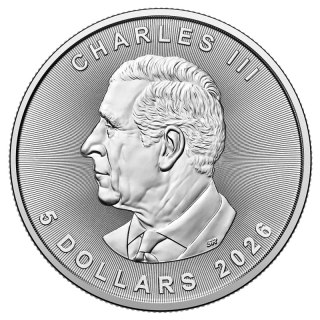 1 oz Maple Leaf Silver Coin | 2026