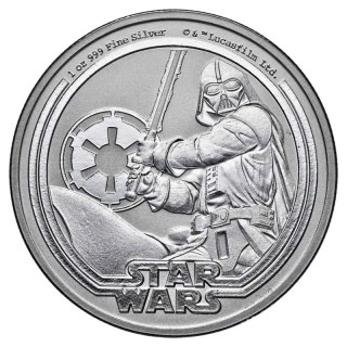 1 oz Star Wars Darth Vader Silver Coin | 2026
