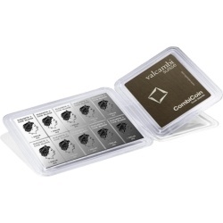 10 x 10 g CombiCoin Silver Coin-Bar | Valcambi