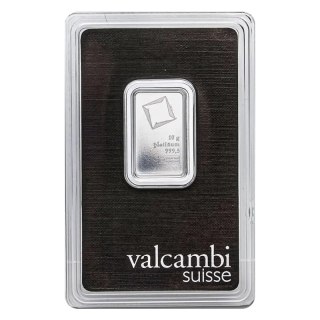 10 g Platinum Bar | Valcambi