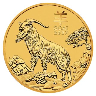 10 oz Lunar III Rok Koza Złota Moneta | 2027