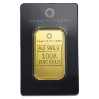100 g African Elephant Gold Bar | Rand Refinery