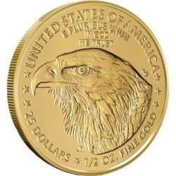 1/2 oz American Eagle 2026 – gold coin American Eagle half ounce in protective cap, United States Mint