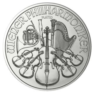 1/25 oz Vienna Philharmonic Platinum Coin | 2026
