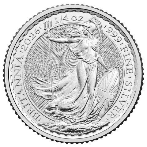 1/4 oz Britannia Silver Coin | King Charles III | 2026