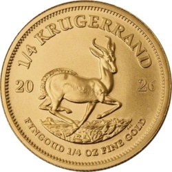 1/4 oz Krugerrand Gold Coin | 2026