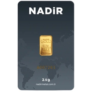 2.5 g Gold Bar | Nadir | LBMA