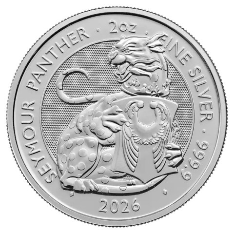 2 oz Tudor Beasts Seymour Panther Silver Coin | 2026
