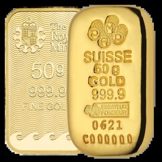 50 g Gold Bar | LBMA