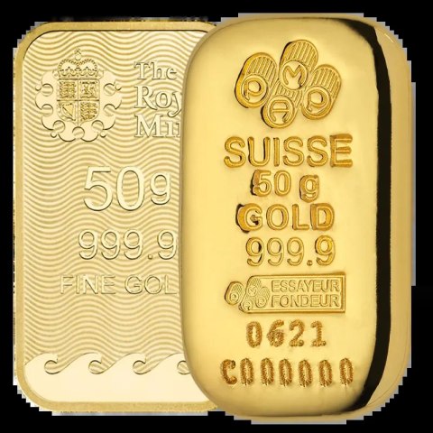 50 g Gold Bar | LBMA